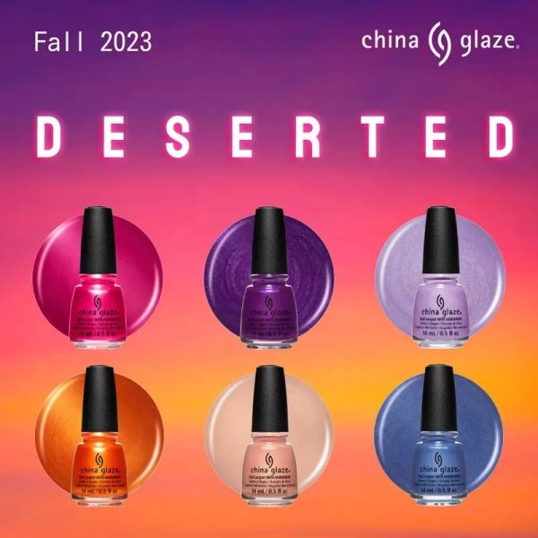 China Glaze Deserted Fall 2023 Collection