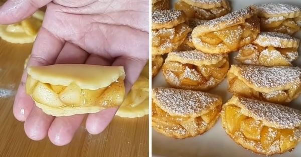 Печенье с яблоками и корицей «Язычки»